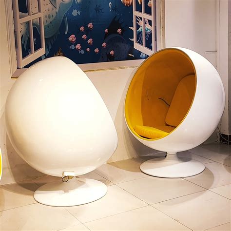 设计师椅创意圆球太空泡泡椅客厅休闲个性家具书房阳台蛋椅球椅_虎窝淘