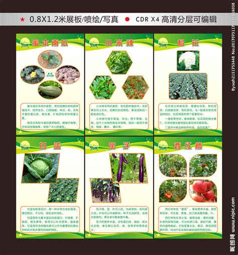 农产品简介设计图__展板模板_广告设计_设计图库_昵图网nipic.com