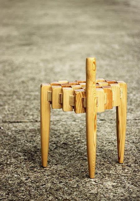 蝎子椅子 中国式榫卯结构-创意- 女人街