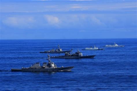 美海军横跨17个时区同步军演，中俄联合演习蓄势待发_凤凰网视频_凤凰网