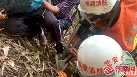 长泰一女子上山干农活 被捕兽夹“咬”住 - 部门直通车 - 东南网漳州频道