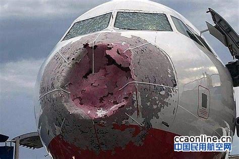 智利客机飞行中严重受损紧急降落 机鼻受损挡风玻璃破裂 - 航空要闻 - 航空圈——航空信息、大数据平台