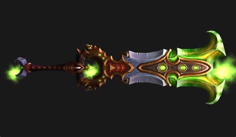 魔兽世界：单手剑幻化盘点——太刀，唐刀武器模型！