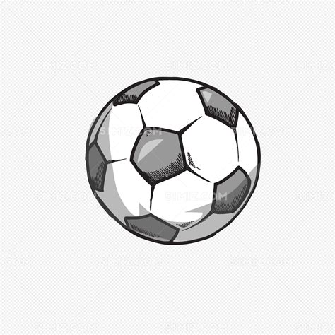 简单足球怎么画 足球的简笔画画法步骤图 - 巧巧简笔画