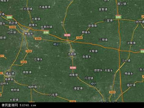太和县地图 - 太和县卫星地图 - 太和县高清航拍地图