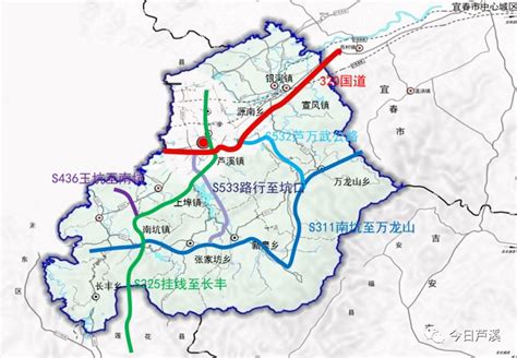 G320国道芦溪至宜春段改扩建工程正式通车_建设