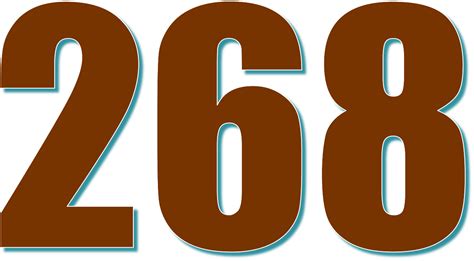 268 — двести шестьдесят восемь. натуральное четное число. в ряду ...