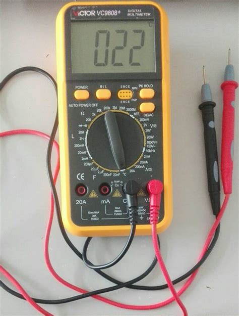 数字式万用表测量电容方法详解_电子制作网