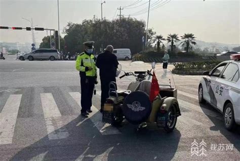 一上午查获150余起！徐州交警开展摩托车违法集中整治行动_我苏网