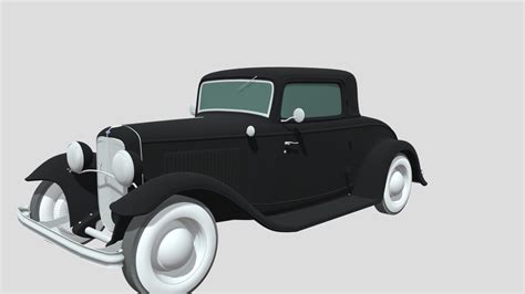 Ford Deluxe Coupe V8 (1932) - 3D model by KMG 3D (@KMG3D) [fb334d4 ...