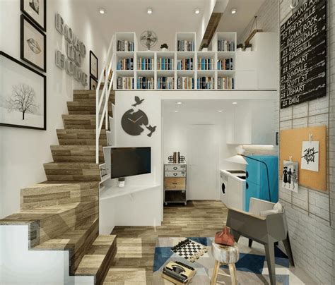 40平loft公寓装修效果图2020-房天下家居装修网