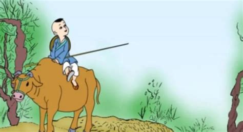 中国风动画古诗《所见》，牧童骑黄牛，歌声振林樾_中国风动画-站酷ZCOOL