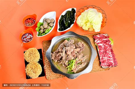 牛骨火锅,中国菜系,食品餐饮,摄影素材,汇图网www.huitu.com