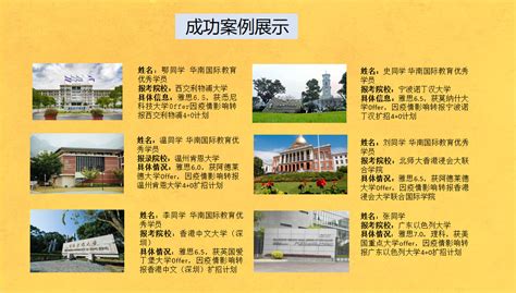 成功案例展示-华南国际教育研究院