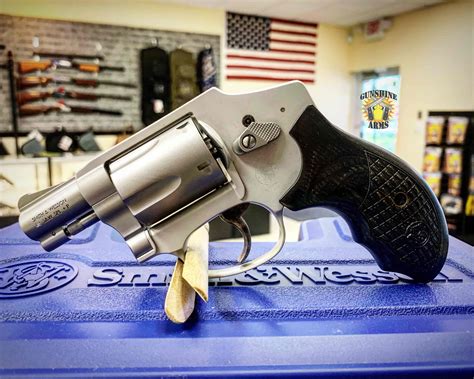 Smith & Wesson Airweight 642, Revolver, .38 Special+P, 1.875" Barrel, 5 ...