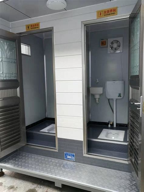 工地流动卫生间彩钢移动厕所临时洗手间户外简易厕所淋浴房现货-阿里巴巴