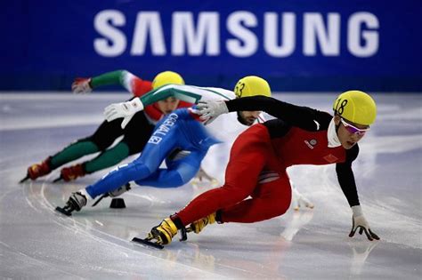 短道速滑世界杯男子1500，中韩选手视频 _网络排行榜