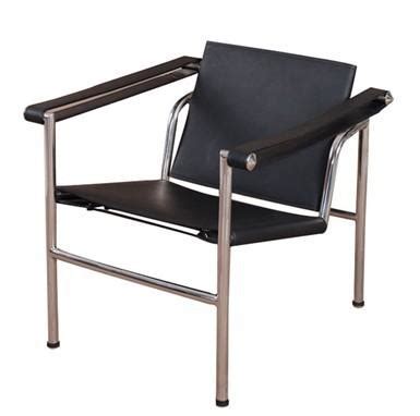 柯布西耶扶手椅LC1阅读Sling Chair 休闲接待会客休闲椅Corbusier
