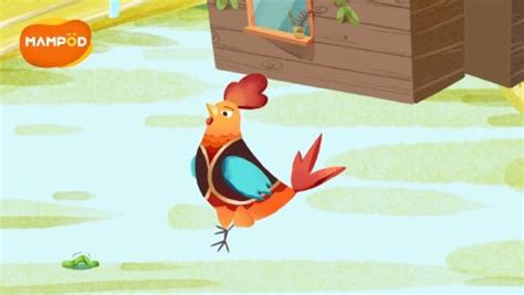 儿童寓言故事《骄傲的大公鸡》 A Proud Rooster