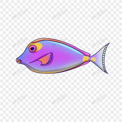 一条彩色的鱼元素素材下载-正版素材401412652-摄图网