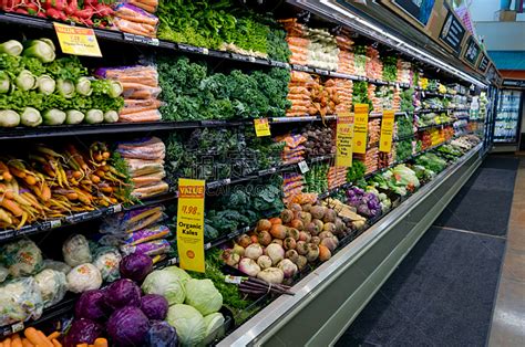 食品杂货,蔬菜,商店,办公室,农产品通道,过道,超级市场,架子,蔬菜水果商,零售展示图片素材下载-稿定素材