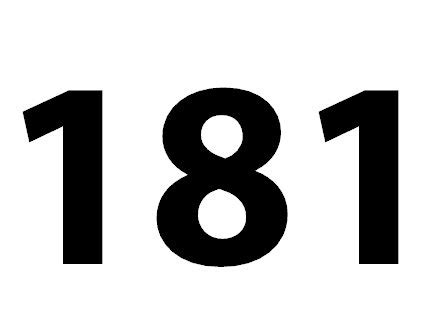 181 — сто восемьдесят один. натуральное нечетное число. 42е простое ...