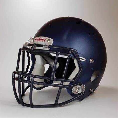 Large - Navy Adult Riddell Speed Football Helmet | eBay