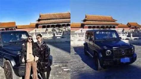 北京两女子开着大奔进故宫，这只是在“撒欢”吗？_风闻