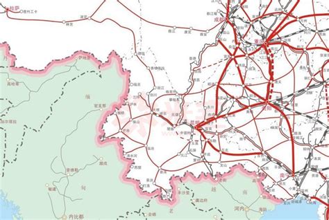 云南省“十三五”及中长期铁路网规划