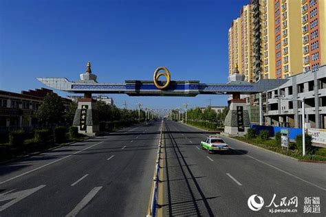 我们的新时代丨鸟瞰叶城县阿克塔什镇 -天山网 - 新疆新闻门户