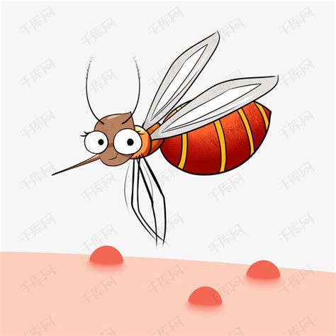 卡通蚊子图片素材免费下载 - 觅知网