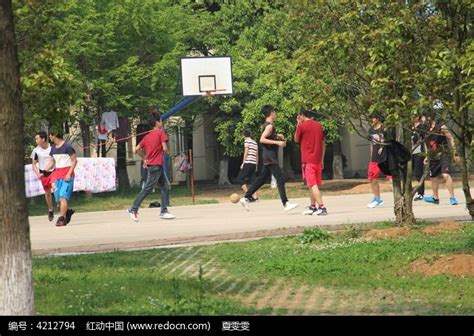 一群打篮球的大学生高清图片下载_红动网