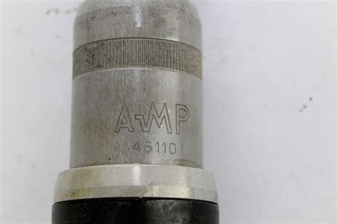 AMP Pneumatic Hand Terminal crimper 46110 Mod H head ** (B281)