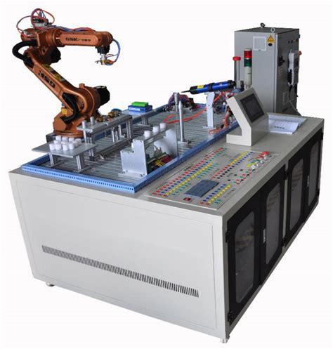 工业机器人系统集成教学工作站_工业机器人应用实训平台_北京理工伟业公司