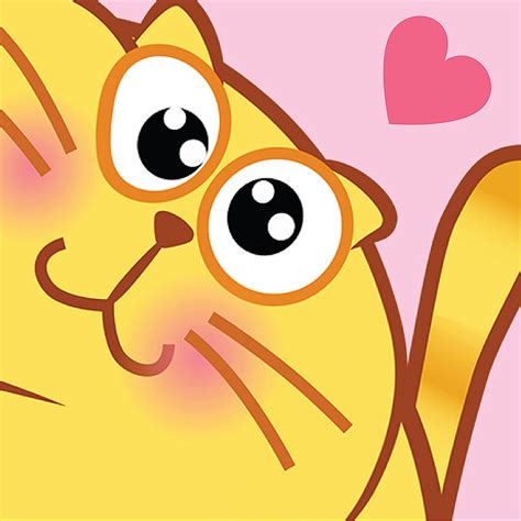 开心猫番外表情 ( 去字版 ) 来啦！！（附开心猫头像壁纸）|动漫|网络表情|蛋黄猫 - 原创作品 - 站酷 (ZCOOL)