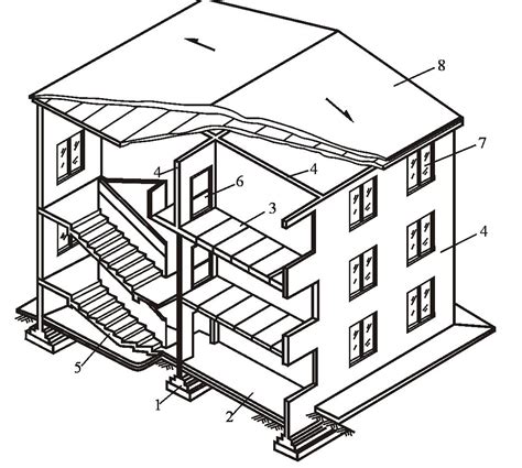 单层木屋建筑结构施工cad图含小区总平面图[原创]