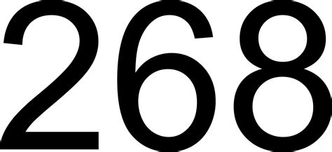 268 — двести шестьдесят восемь. натуральное четное число. в ряду ...