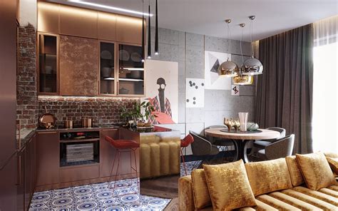 折衷主义，90m²三室创意公寓 | Art Group-建e室内设计网-设计案例