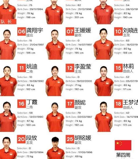 2022年世锦赛中国女排14人名单-荔枝网