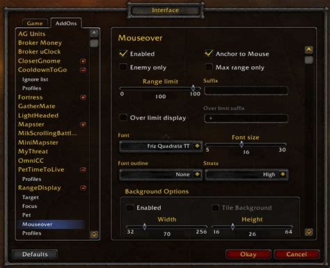 Images - RangeDisplay - Addons - Projects - WowAce