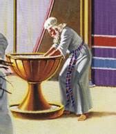 旧约所预示的基督: 会幕中的铜祭坛和铜洗濯盆 (出27:1-8; 出30:17-21) - 马六甲福音堂