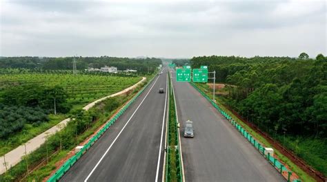 玉湛高速全线通车运营 玉林直达湛江仅需1.5小时 - 广西县域经济网