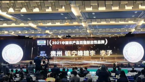 镇宁蜂糖李荣获“2022 中国农产品百强标志性品牌” - 镇宁蜂糖李