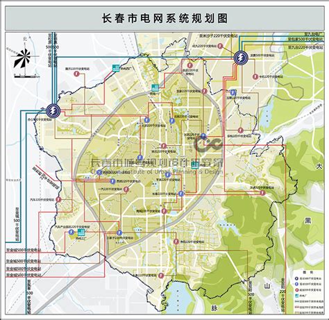 长春市最新城市规划图,长春2030年规划高清图,长春市五环路规划图片_大山谷图库