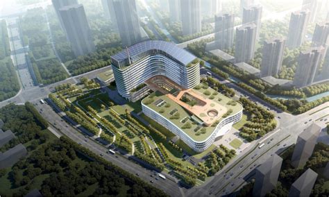 高层综合医院建筑设计模型SU2020-医疗建筑-筑龙建筑设计论坛