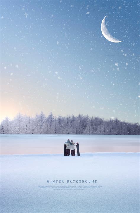 冬天冬季节气大雪广告背景图片-素材0mVUUPPVq-新图网