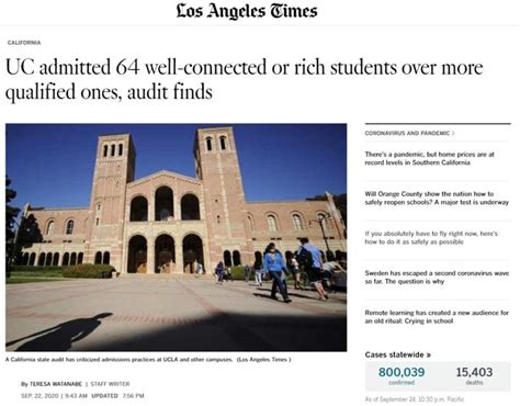 加州大学系再爆招生舞弊案，UCB、UCLA均涉案 - 知乎