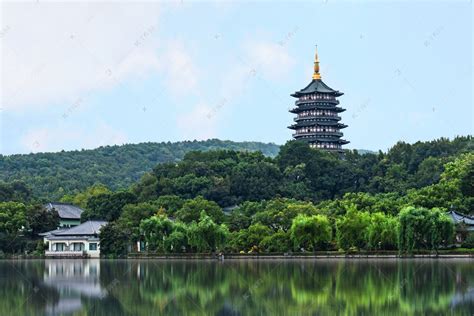 杭州西湖全景摄影jpg图片免费下载_编号14ohjr4jv_图精灵