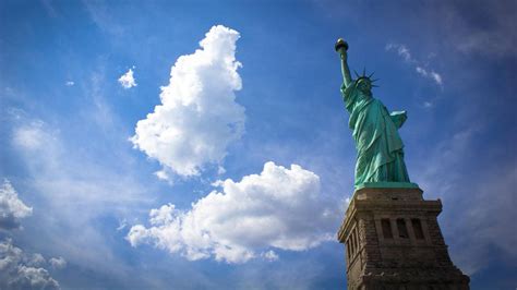 纽约自由女神像4K高清壁纸-千叶网