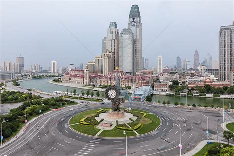 天津解放桥高清图片下载-正版图片500655334-摄图网